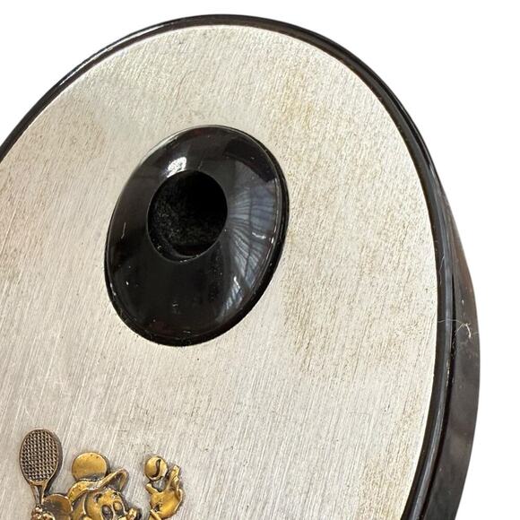 VTG Disney World Mickey Mouse Cast Member Metal Pen Holder AS IS - Picture 3 of 5